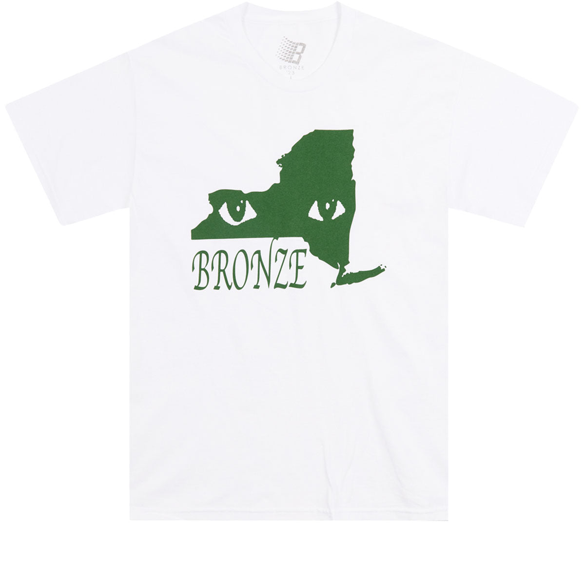 Bronze 56k Ny Eyes T-Shirt - White image 1