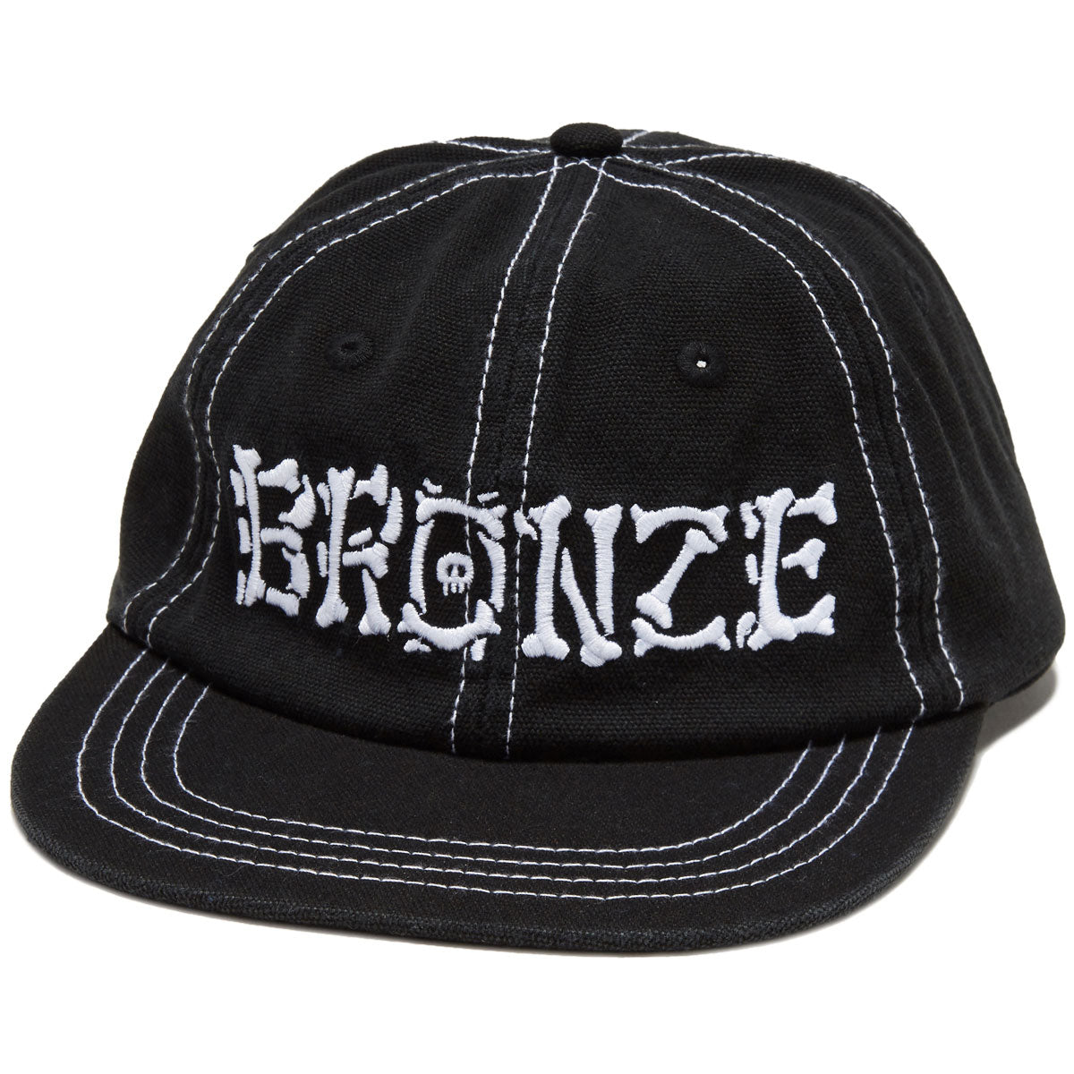 Bronze 56k Bones Hat - Black image 1