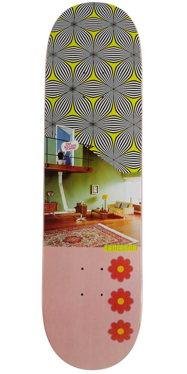 The Killing Floor Anderson Gumbo Variations Skateboard Deck - 8.38