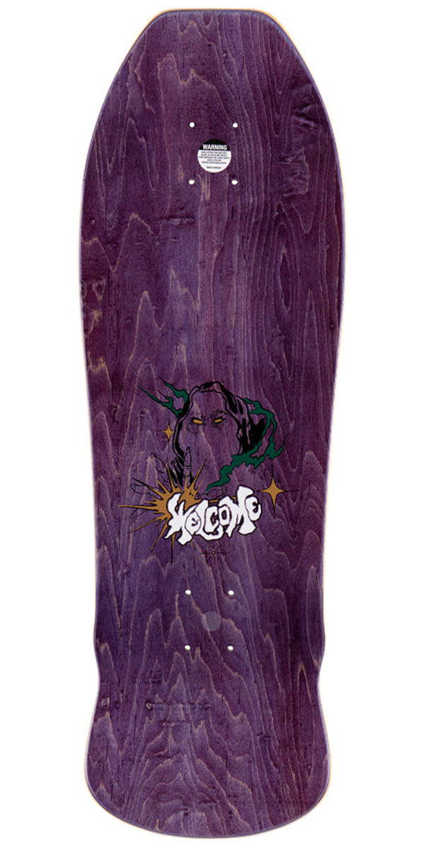Welcome Bird Brain On An Early Grab Skateboard Complete - Emerald/ Gold Foil - 10.00