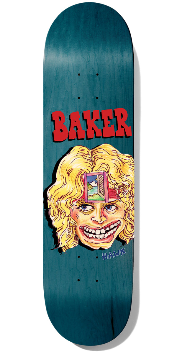 Baker Hawk Dome Door Skateboard Deck - 8.50