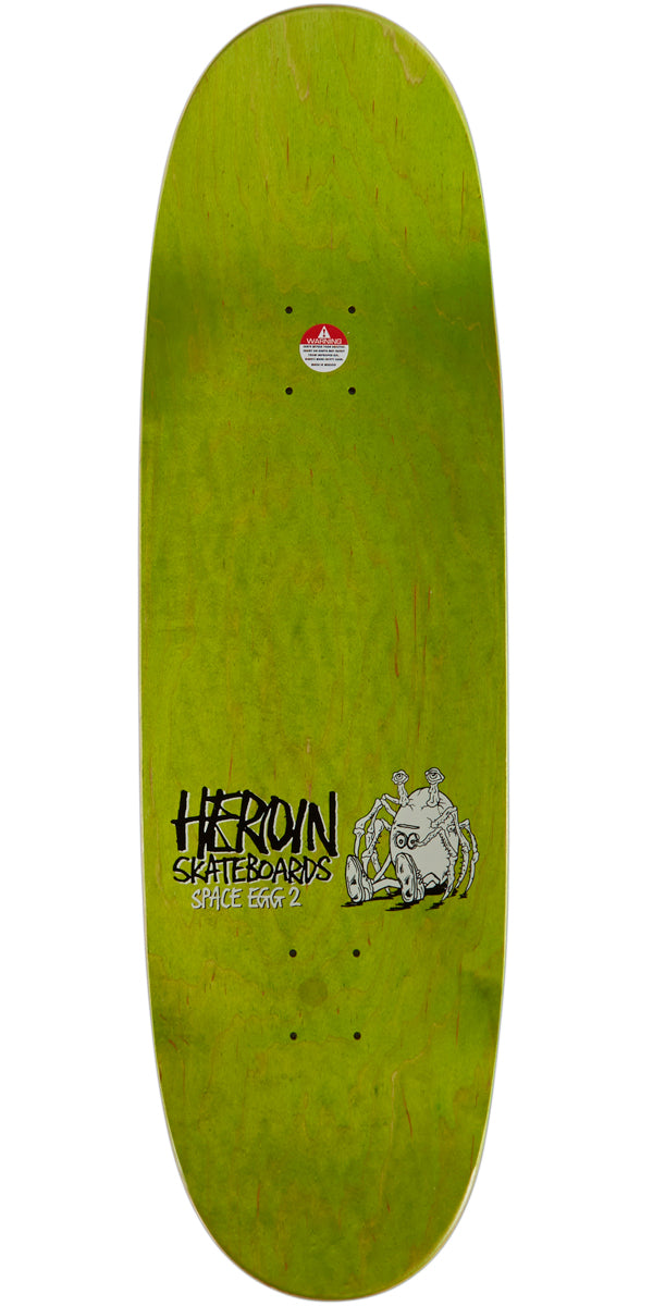 Heroin Space Egg 2 Skateboard Deck - 9.40