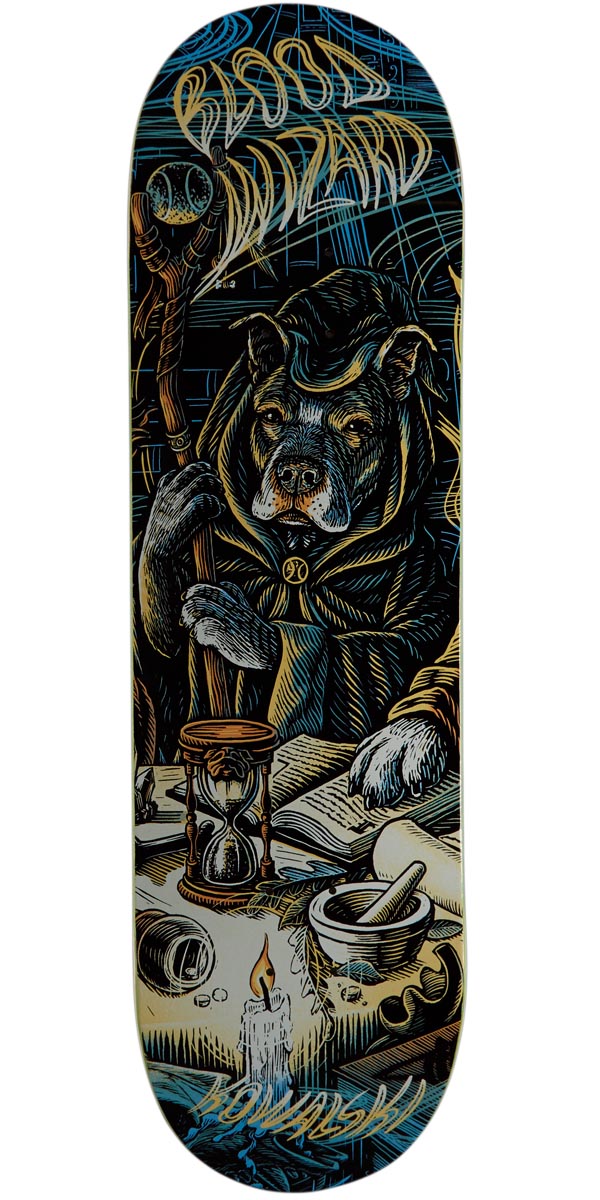 Blood Wizard Kowalski Dogs Skateboard Deck - 8.75