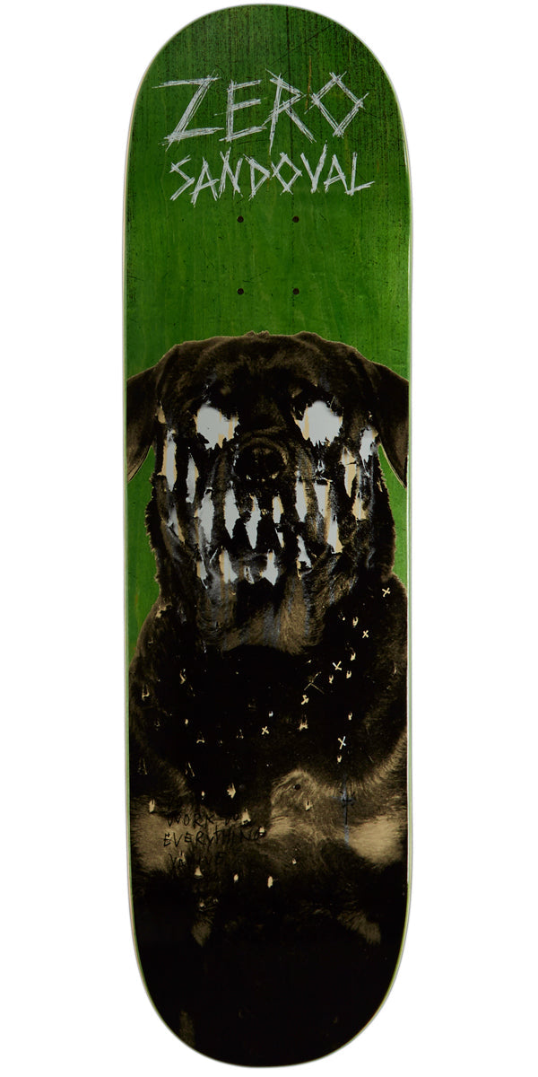 Zero Dog Eat Dog Sandoval Skateboard Deck - 8.50