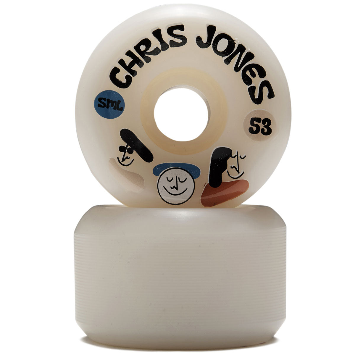 SML Bluff Park Chris Jones Skateboard Wheels - 53mm image 2