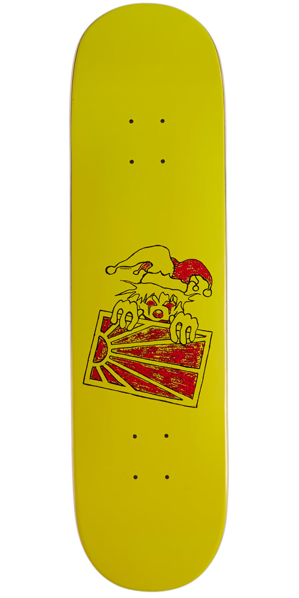 Rassvet Clown Logo Skateboard Deck - Yellow - 8.125