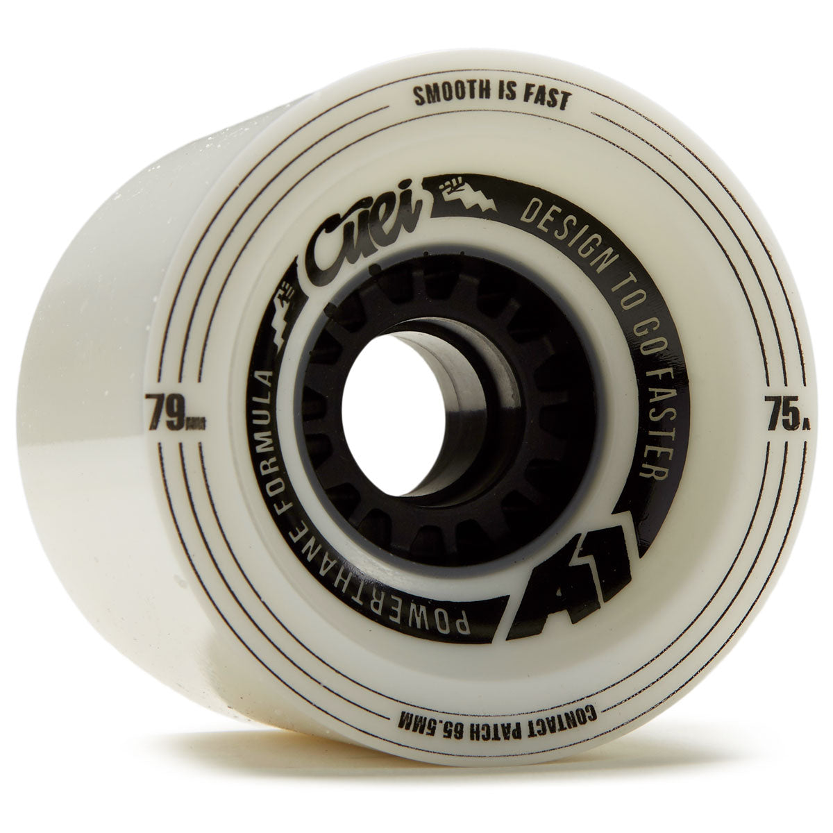 Cuei A1 75a Longboard Wheels - White - 79mm