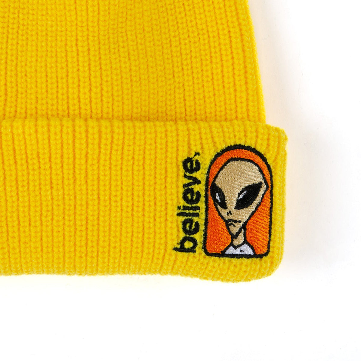 Alien Workshop Believe Embroidered Beanie - Gold image 2