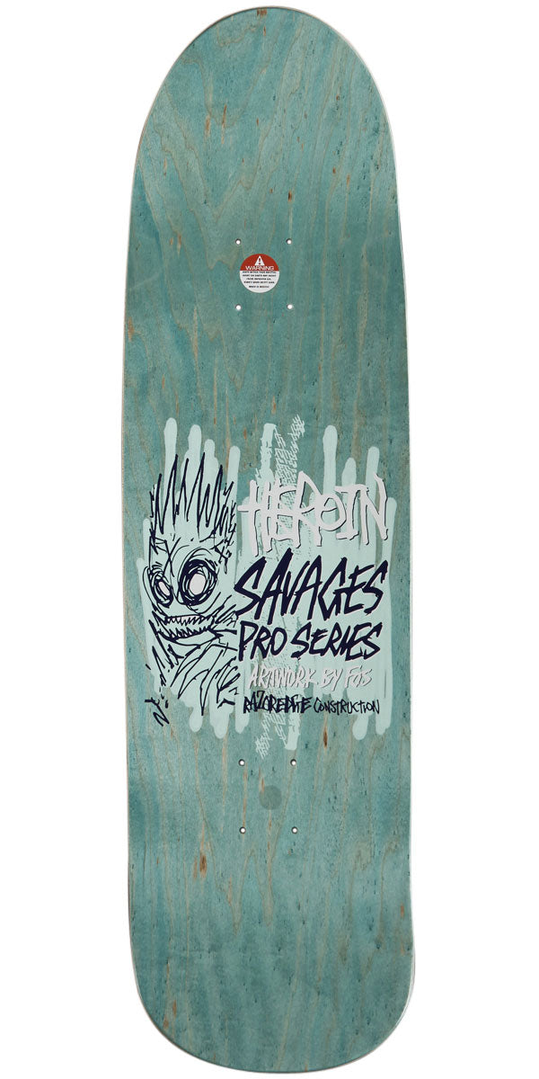 Heroin Questions Savages Skateboard Deck - 9.00