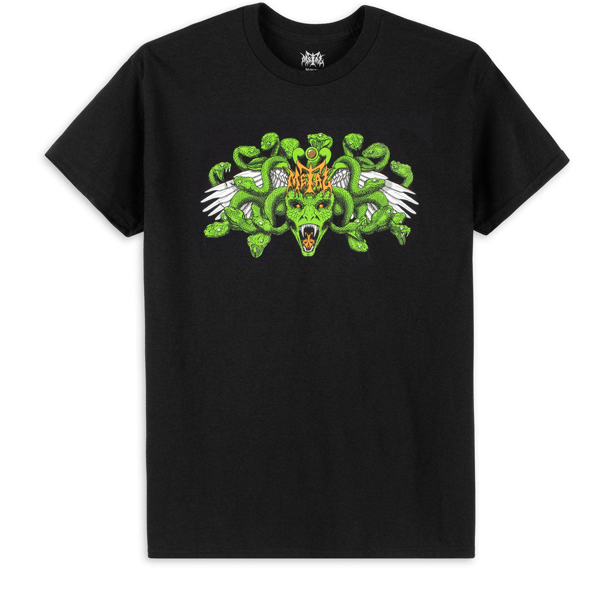Metal Medusa T-Shirt - Black image 1