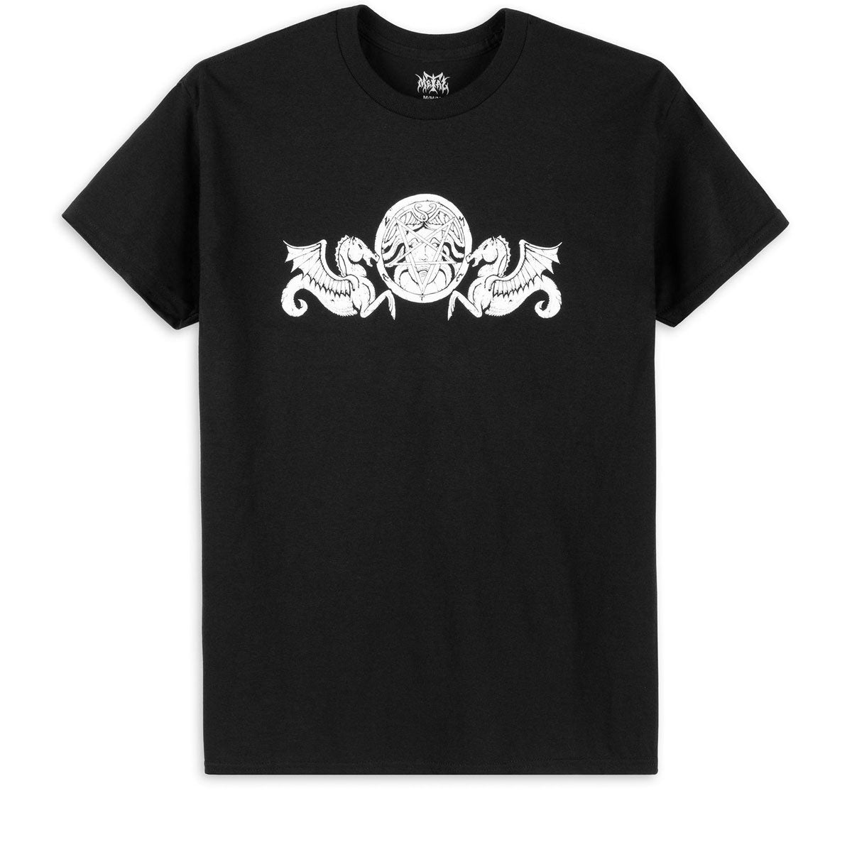 Metal Seahorse T-Shirt - Black image 1