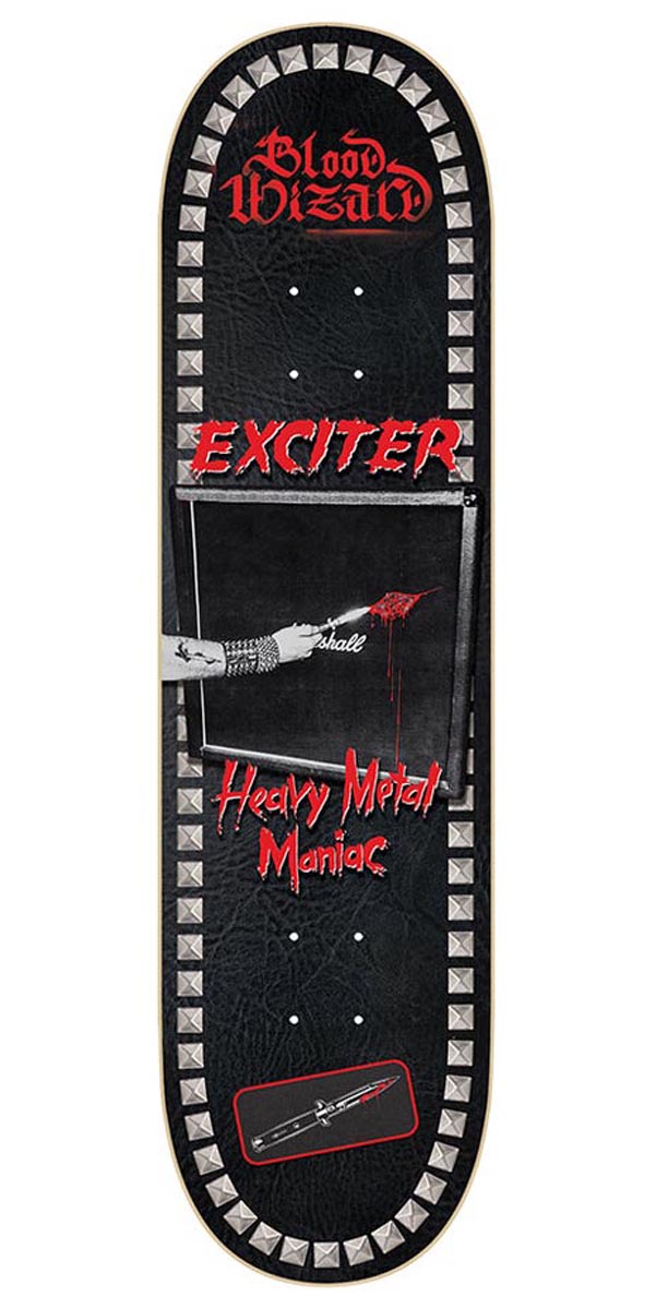 Blood Wizard x Exciter Skateboard Deck - 8.40