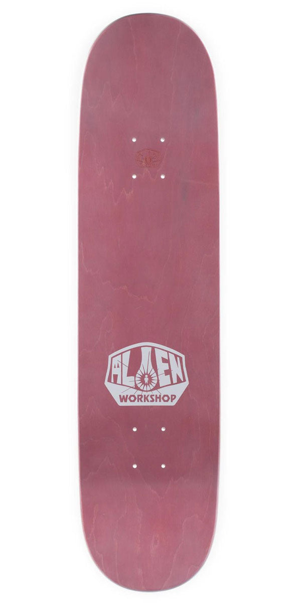 Alien Workshop Dot Fade Twin Skateboard Complete - White Wash - 8.25