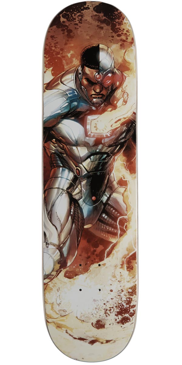 Color Bars x DC Comics Cyborg Skateboard Deck - 8.25
