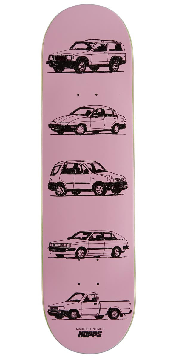 Hopps Mark Del Negro Auto Skateboard Deck - 8.125