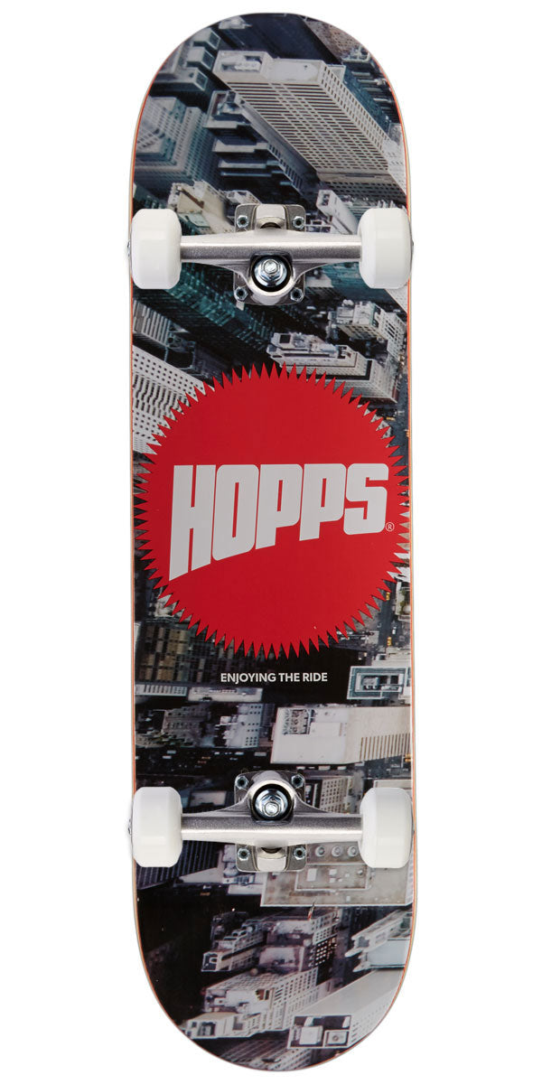 Hopps Sun Logo Midtown Skateboard Complete - 8.25