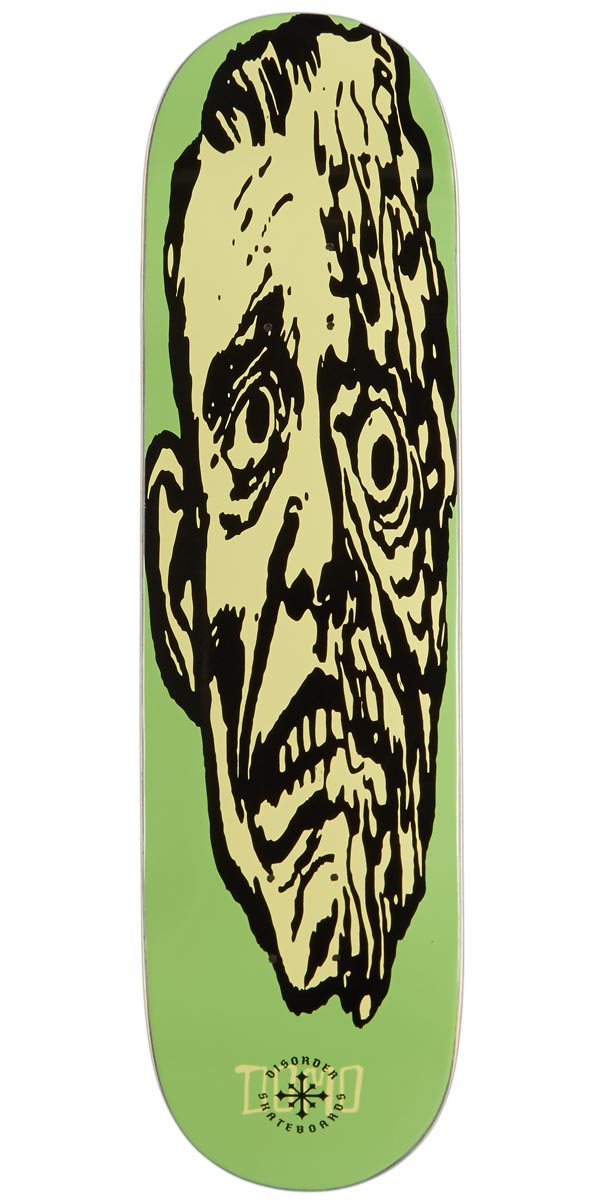 Disorder Munster Domo Skateboard Deck - Yellow - 8.25