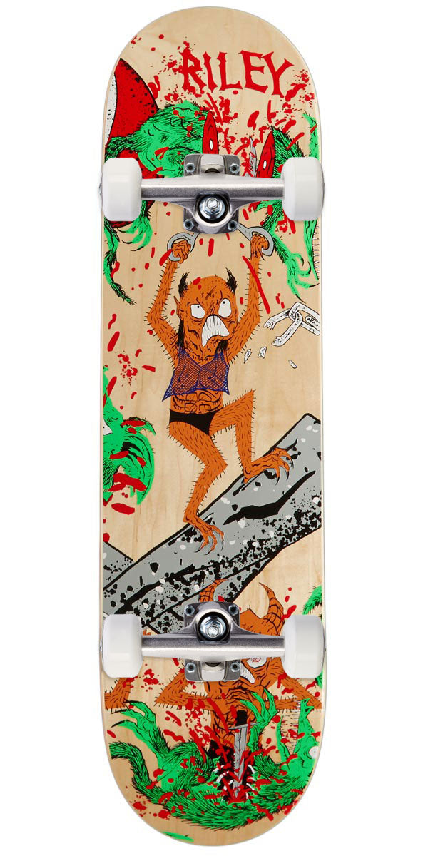 Baker Riley Toxic Rats Skateboard Complete - 8.125
