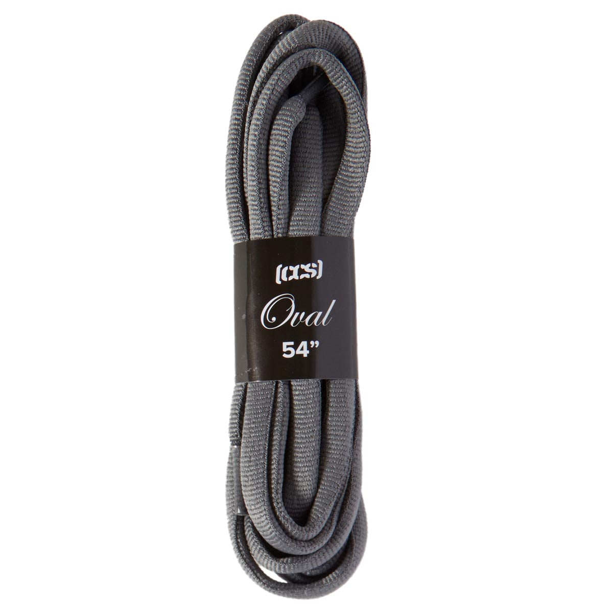 CCS Oval Shoelaces - Dark Grey image 1