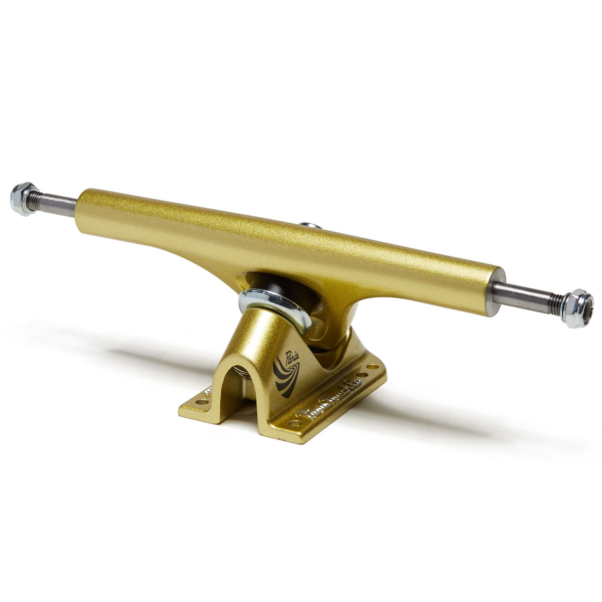 Paris V3 180mm 50 Degree Longboard Trucks - Gold Satin image 2