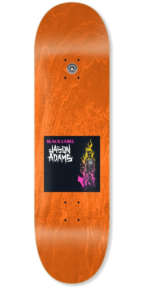 Black Label Jason Adams Suffer Skateboard Deck - 8.75