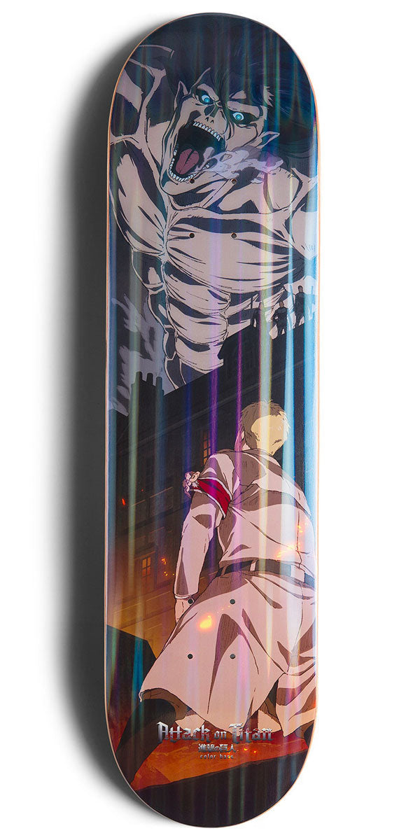 Color Bars x Attack On Titan Destroy Skateboard Deck - 8.25