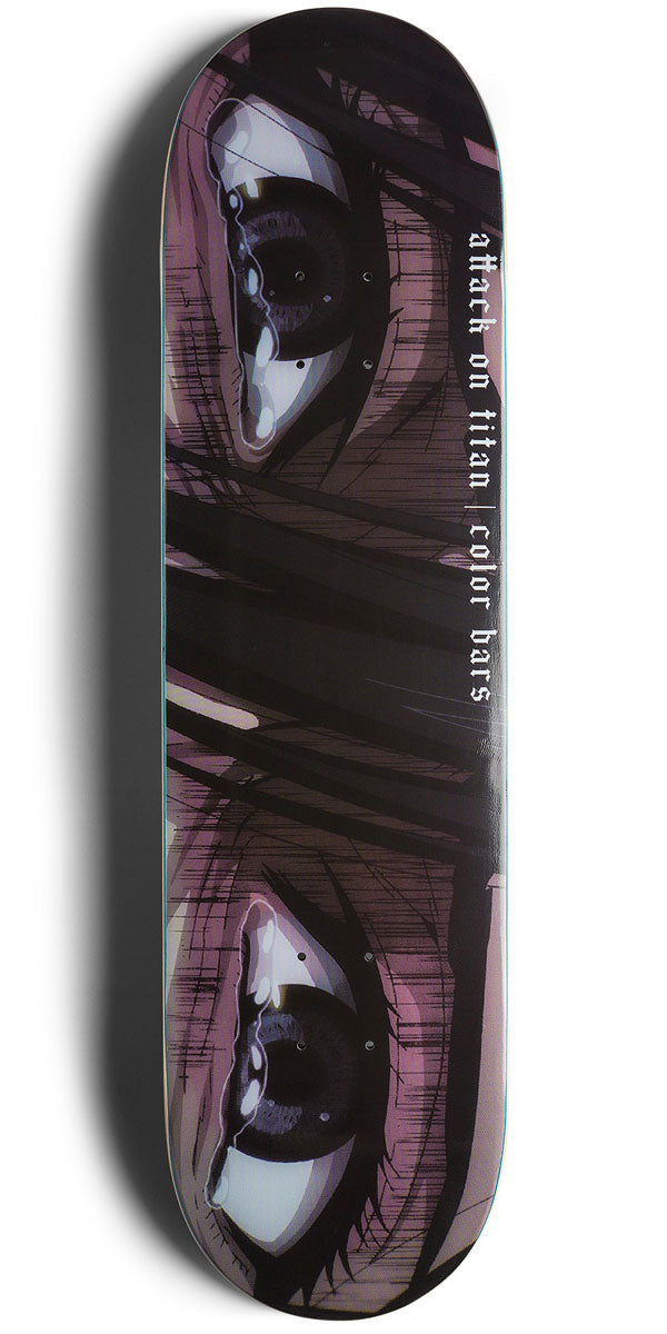 Color Bars x Attack On Titan Witness Skateboard Deck - 8.25