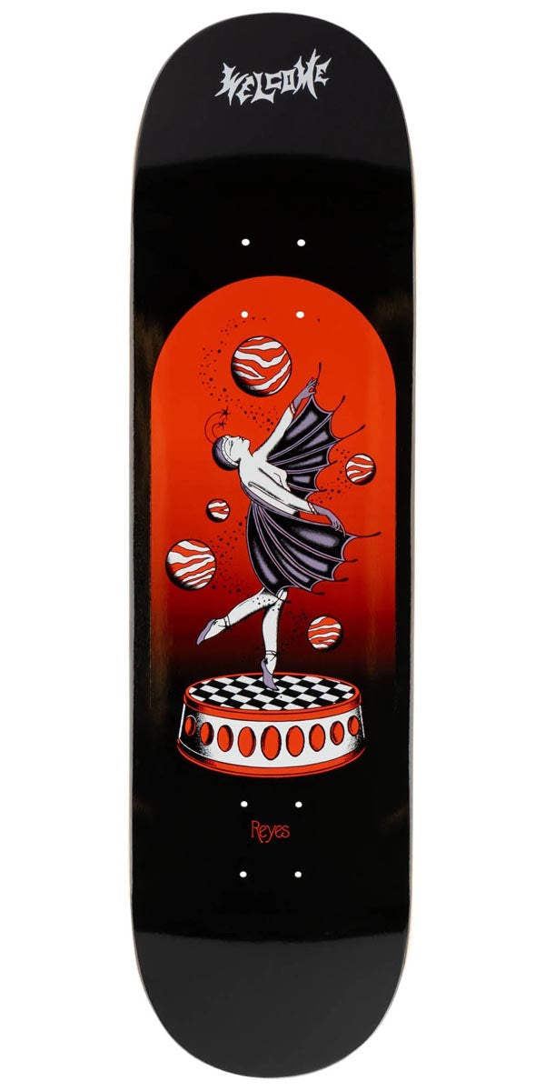 Welcome Dancer Ryan Reyes Skateboard Deck - Black - 8.50