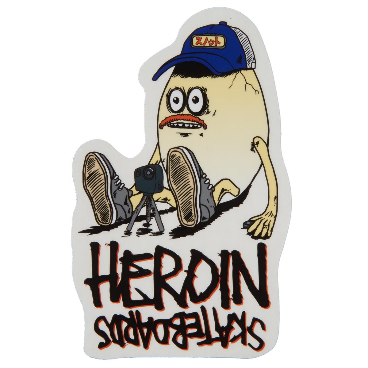 Heroin Eggzilla Sticker - Bail Gun Gary 4 image 1