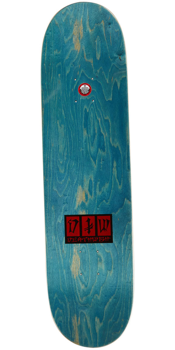 Deathwish Yuri Skull Skateboard Deck - 8.25