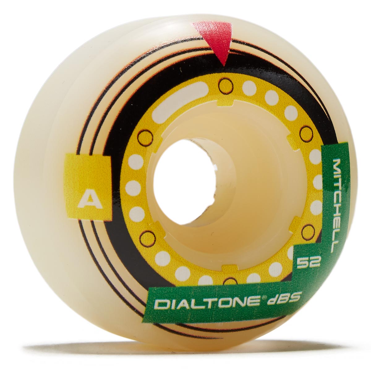 Dial Tone Mitchell Memorex 99a Standard Skateboard Wheels - 52mm image 1