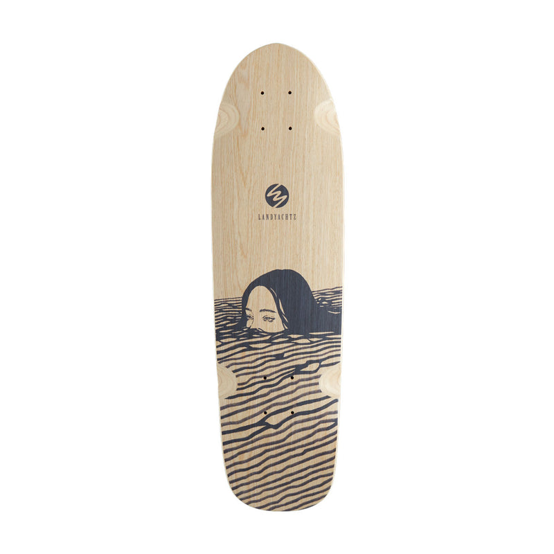 Landyachtz Dinghy Classic Fender Midnight Dip Longboard Cruiser Deck