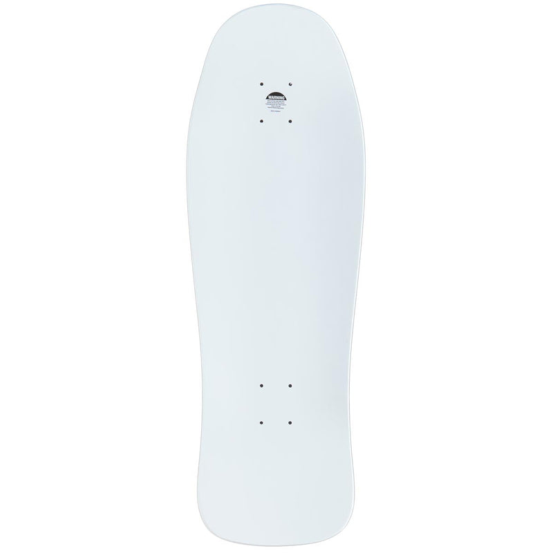 Dogtown Eric Dressen Street Reissue Skateboard Deck - White Full Dip - 10.00