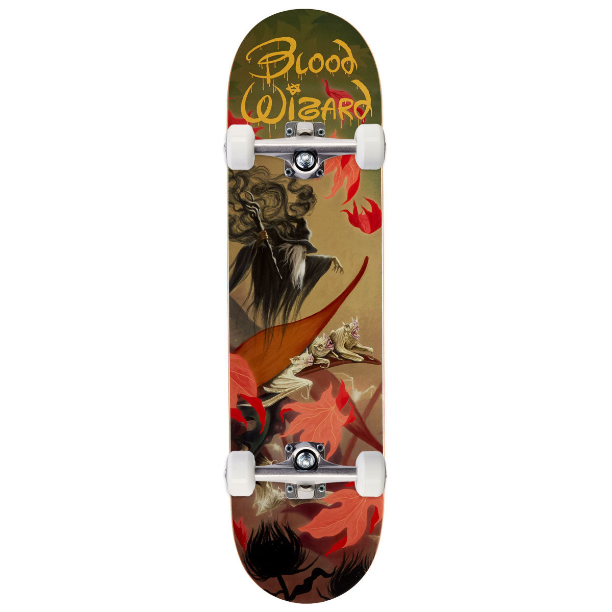 Blood Wizard Skateboard Completes