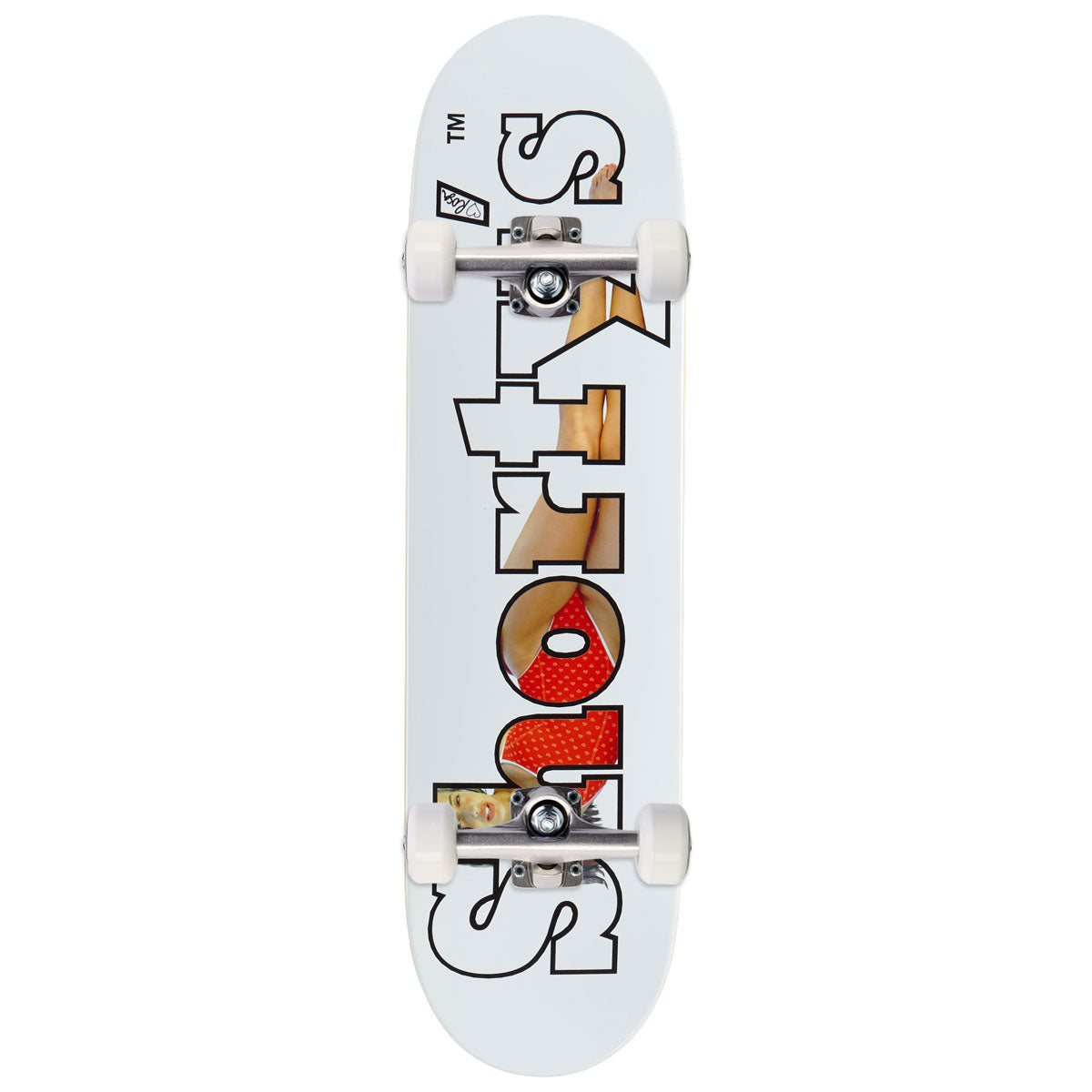 Shorty's Rosa Long Skateboard Complete - 8.375