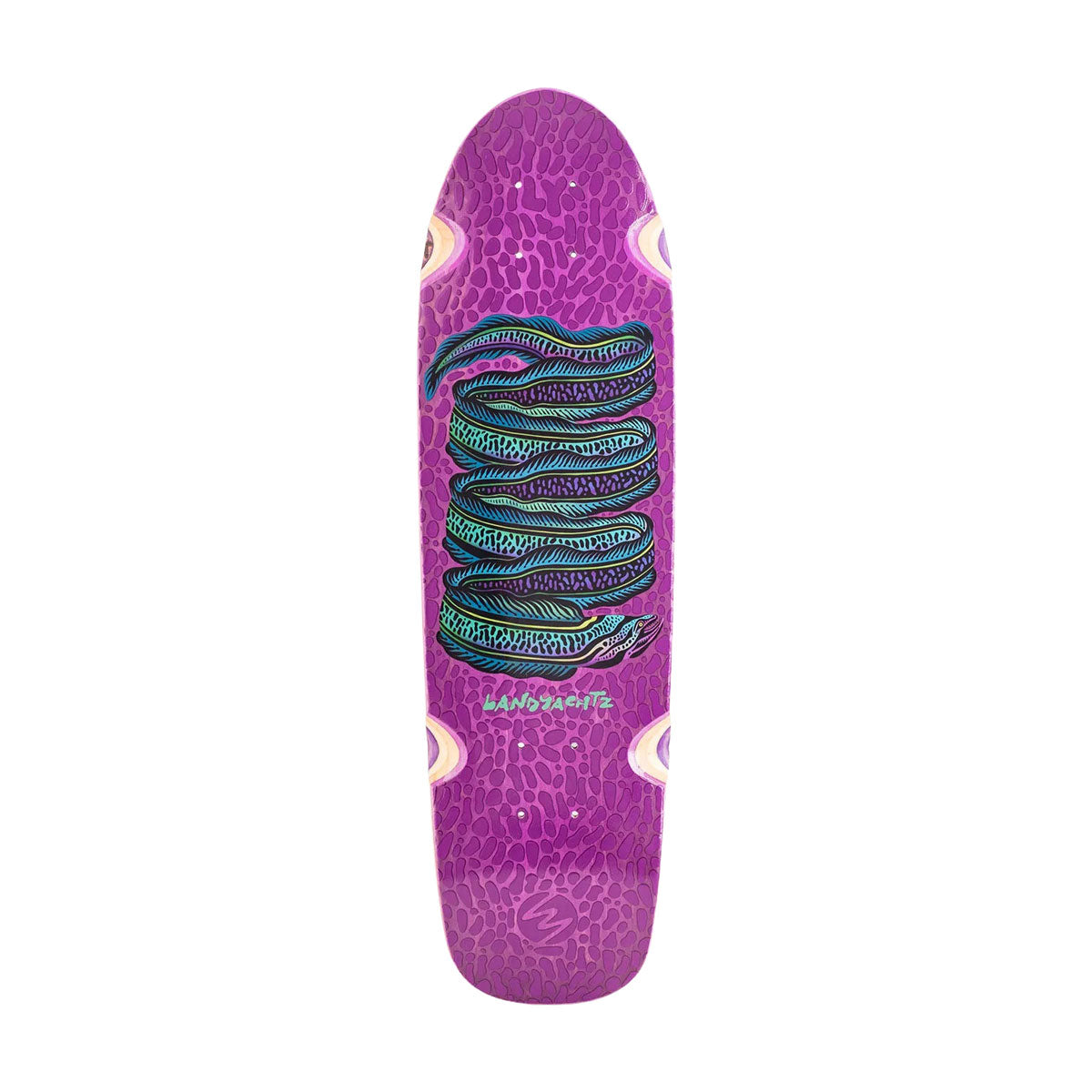 Landyachtz Dinghy Classic Fender Moray Eel Longboard Cruiser Deck image 1
