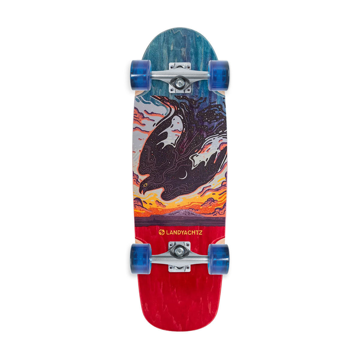 Landyachtz Tugboat Nightfall Longboard Complete image 1