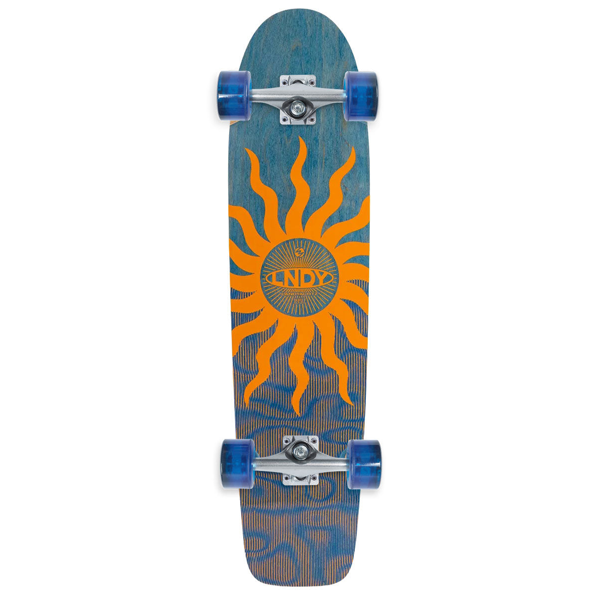 Landyachtz Rally Kitty Sun Jam Longboard Cruiser Complete image 1