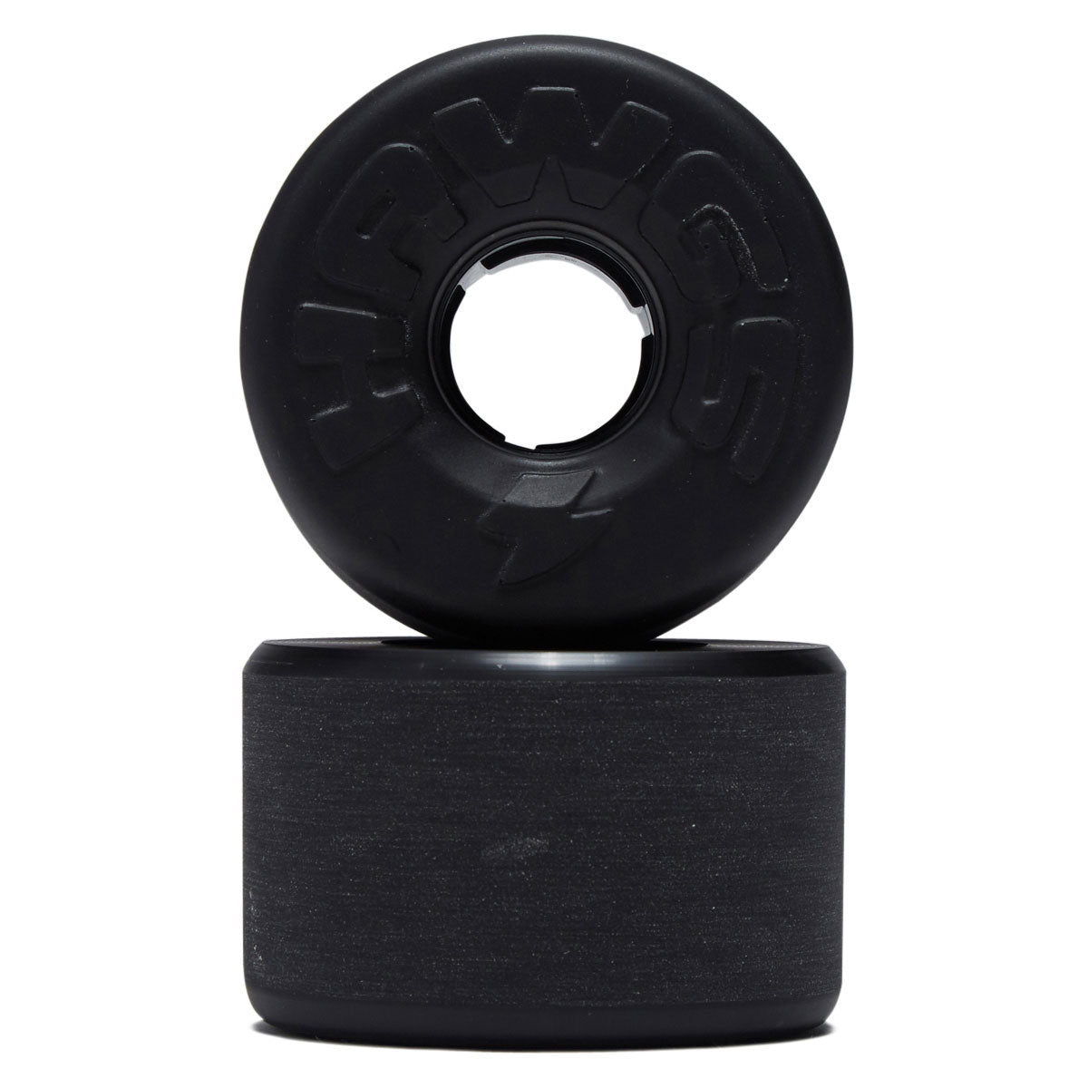 Hawgs EZ Hawgs 78a Stone Ground Longboard Wheels - Black - 63mm image 2