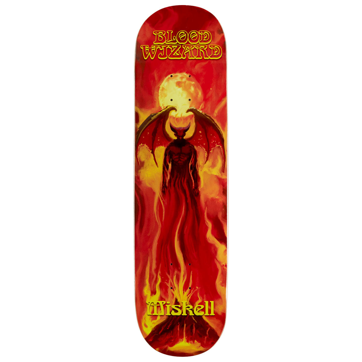 Blood Wizard Mythical Beings Miskell Abyss Skateboard Deck - 8.38