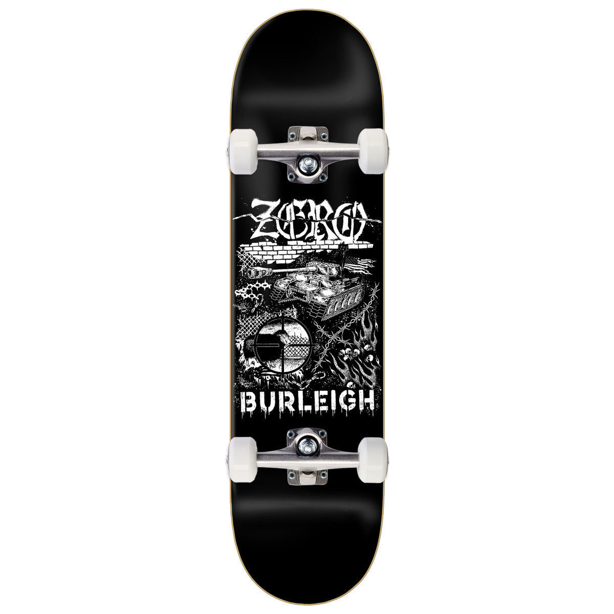 Zero Burleigh Black Sheep Skateboard Complete - 8.50
