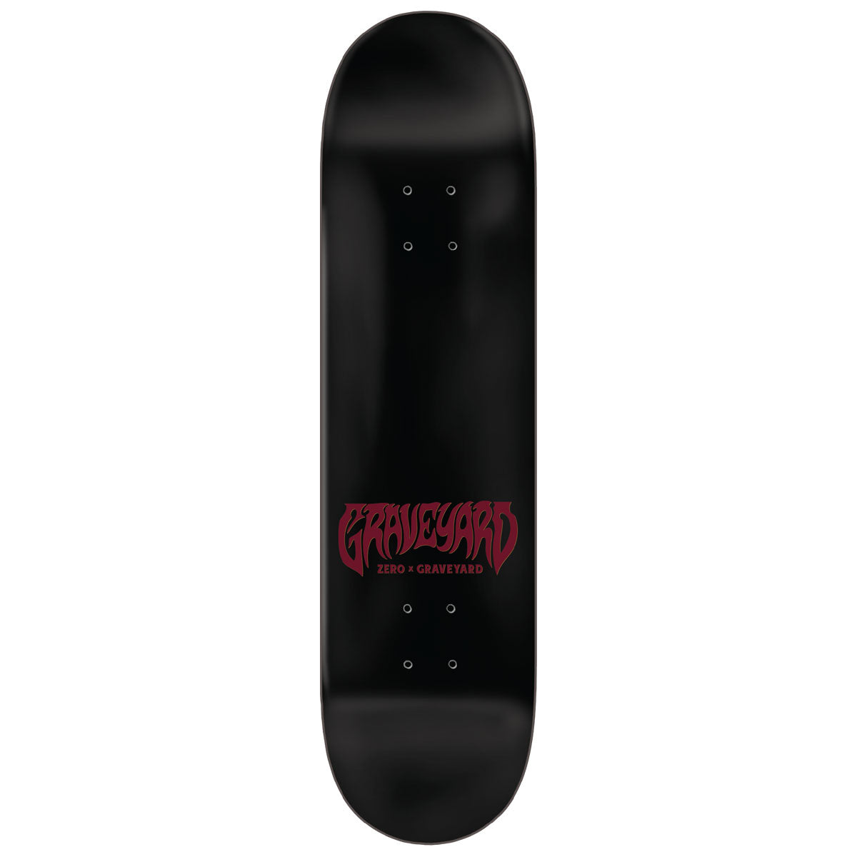 Zero x Graveyard Self Titled Skateboard Deck - 8.25