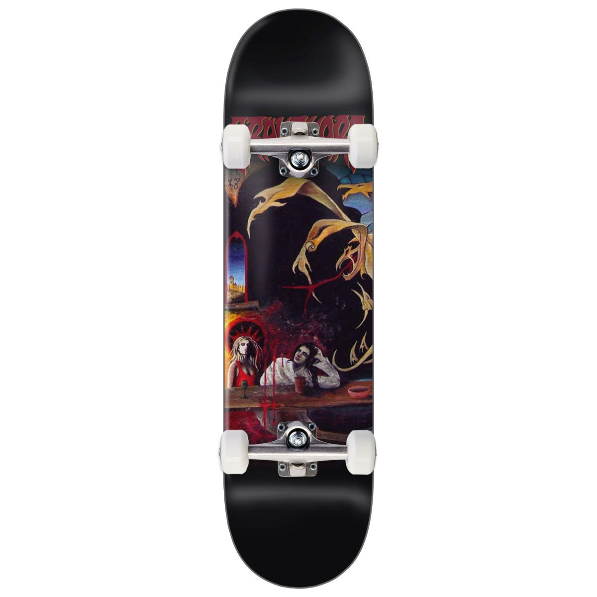 Zero x Graveyard Self Titled Skateboard Complete - 8.25