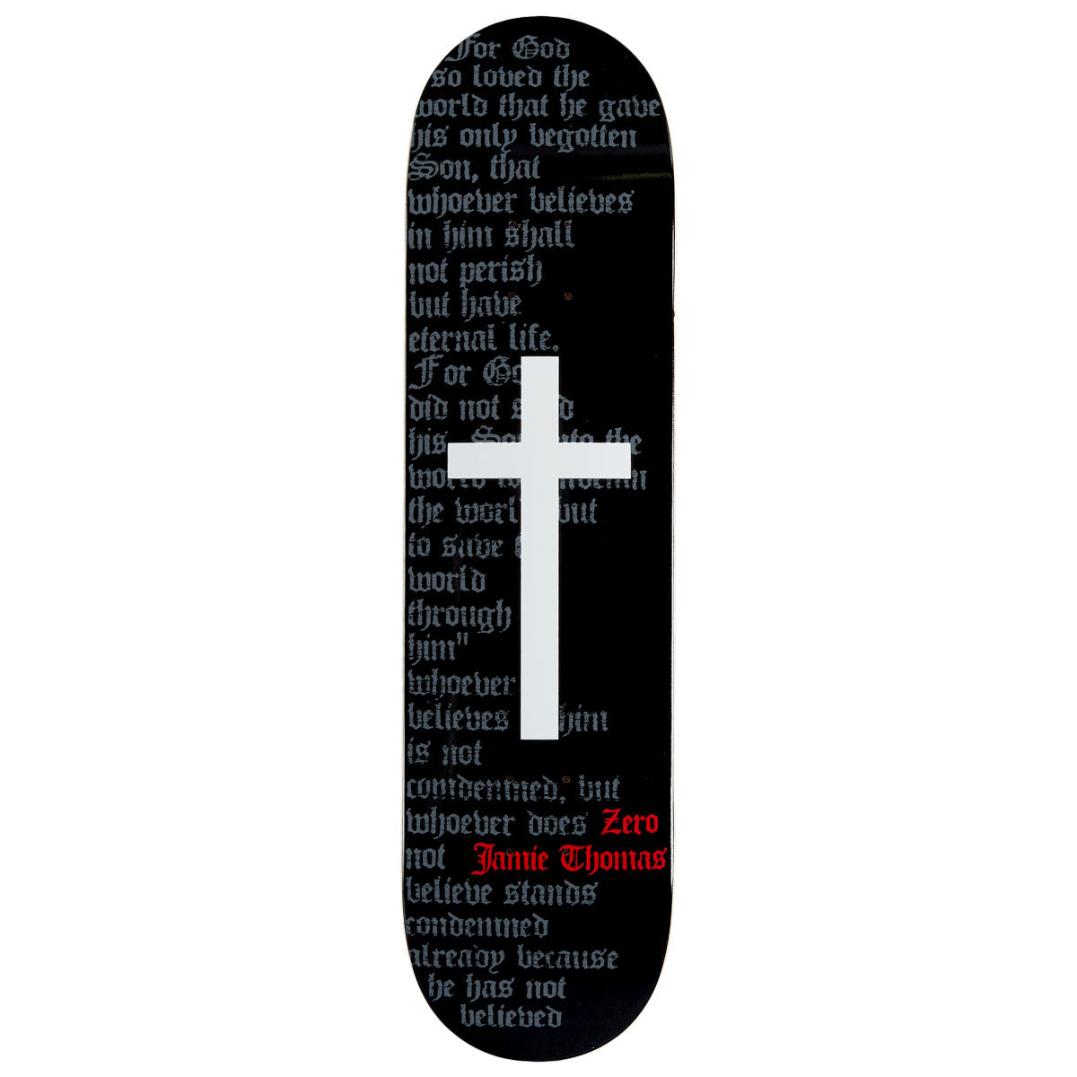 Zero Thomas OG Cross Skateboard Deck - 8.00