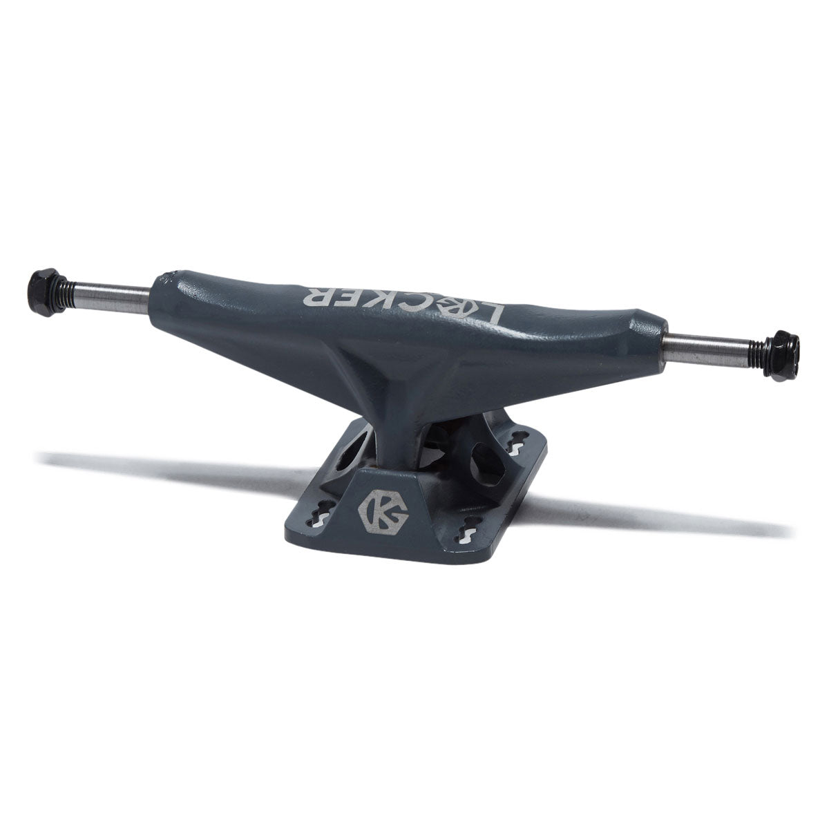 Grind King Locker Skateboard Trucks - Battleship Grey - 8.25