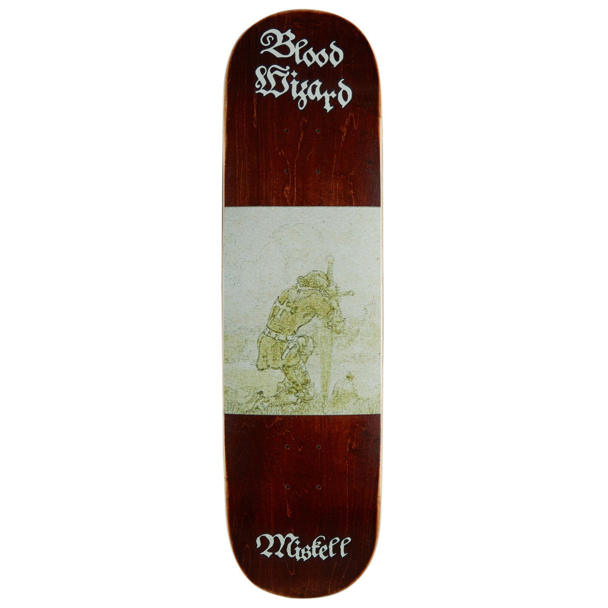 Blood Wizard Stronghold Miskell Ruin Skateboard Deck - 8.375