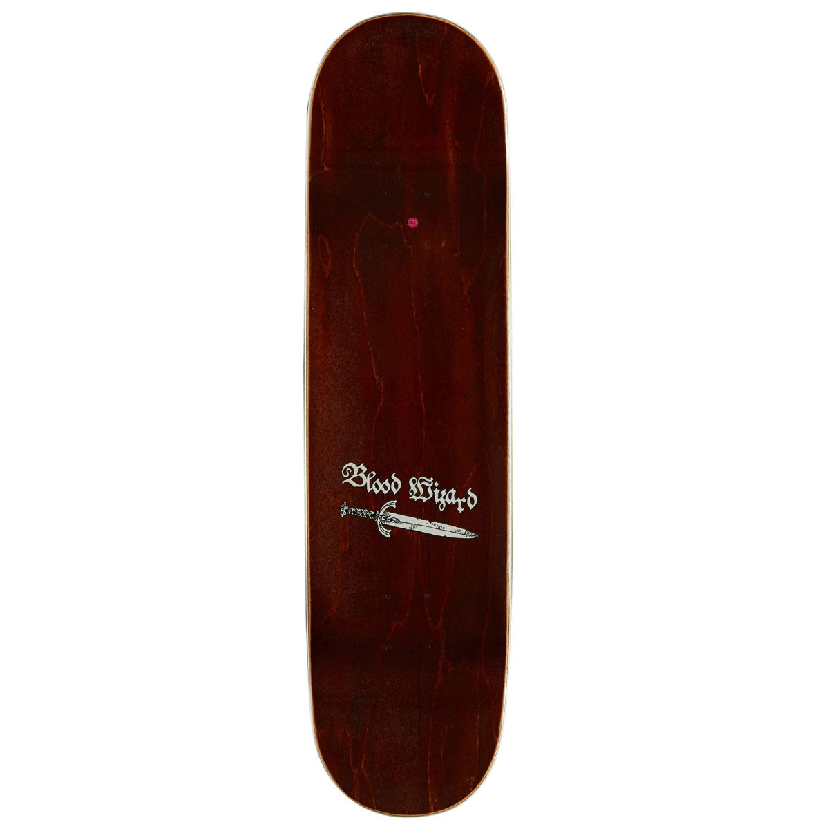 Blood Wizard Stronghold Miskell Ruin Skateboard Complete - 8.375