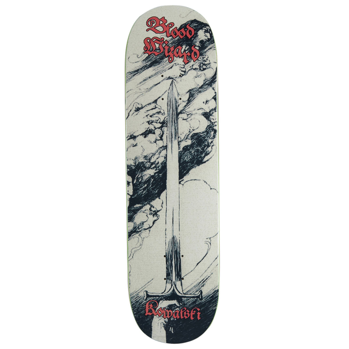 Blood Wizard Stronghold Kowalski Tempest Skateboard Deck - 8.50