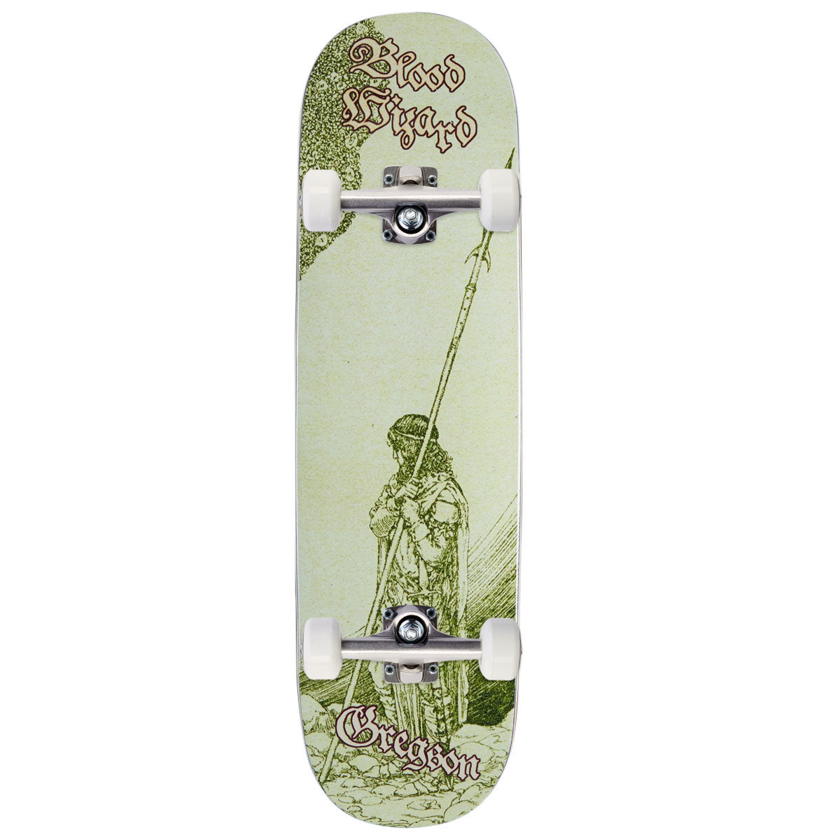 Blood Wizard Stronghold Gregson Saint Skateboard Complete - 8.60
