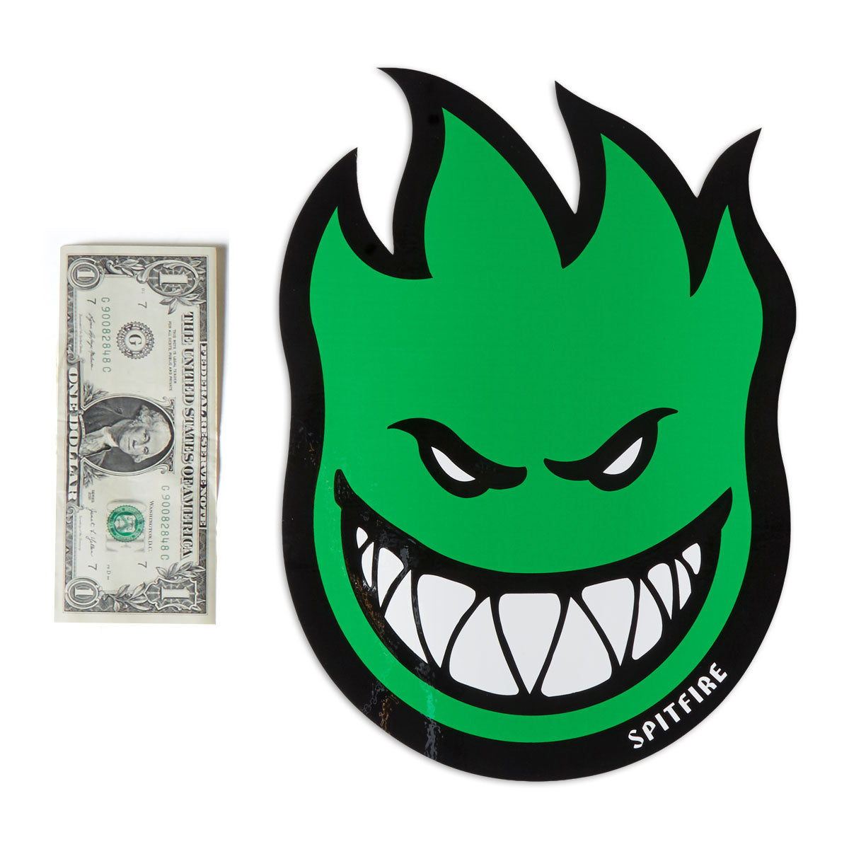 Spitfire Bighead LG Sticker - Green image 2